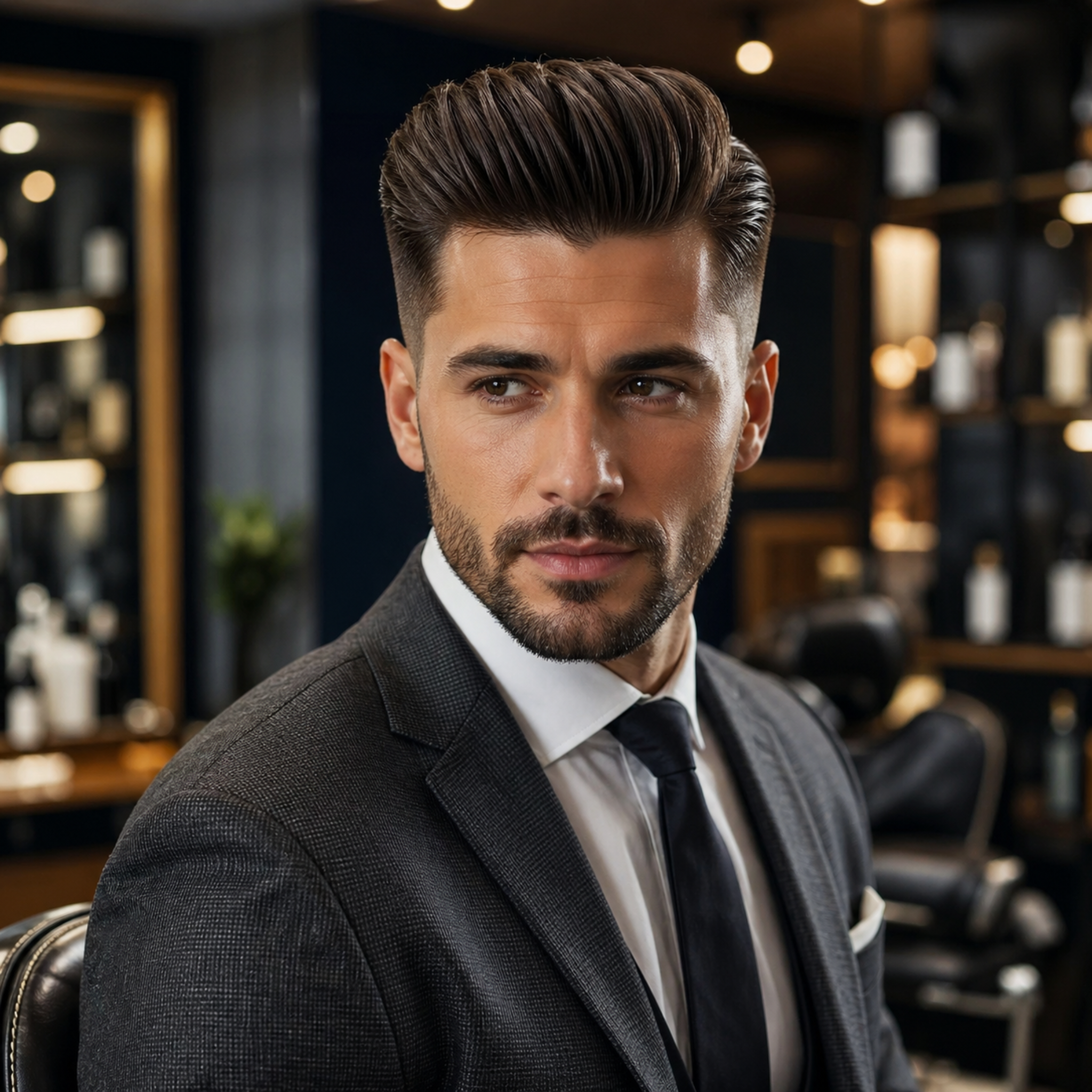 Premium men's grooming result